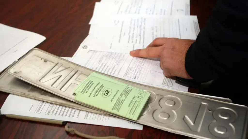 Πινακίδες κυκλοφορίας οχημάτων